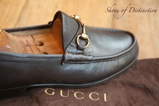 Gucci Brown Leather Sole Brass
