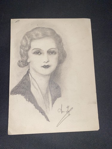 1920s authentic art - deco, paint