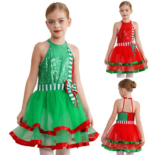 Girls christmas dance - christmas, dress