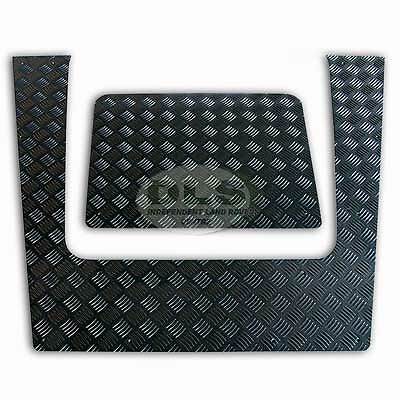 Chequer plate alloy bonnet kit - chequer,