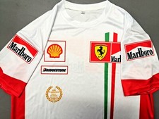 Ferrari Marlboro 2007 F1 Team Driver Style Kimi Champion F1 Shirt Mens Issue