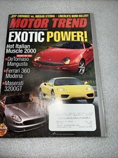 Motor Trend Mag.August 1999