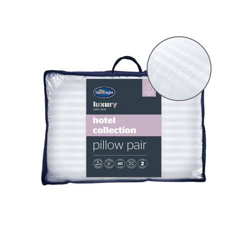 Hotel style pillow pair medium - hotel,