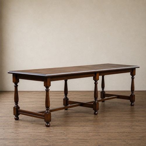 Large mahogany refectory - mahogany,