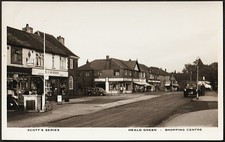 HEALD GREEN postcard Shopping