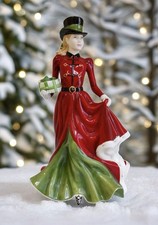 Rare Royal Doulton Pretty Ladies Christmas 2006 Figurine