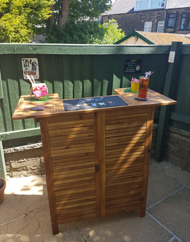 New outdoor patio - new,
