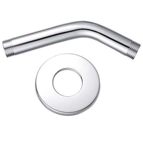 Stainless steel shower arm and - stainless,
