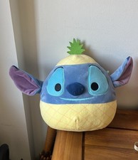 Pineapple Stitch Squishmallow Disney 8.5 / 10" Plush Soft Toy LILO and Stitch