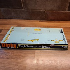 Dinky 359 Eagle Transporter Original box base (no lid) Gerry Sylvia Anderson ITC