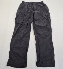 KARRIMOR Trousers Medium Black Men's Outdoor Cargo Nylon Hiking Elastic