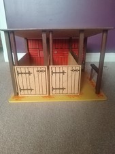 Lone Ranger 1970s Marx Toy Double Stable Set Complete. For Gabriel Toys.