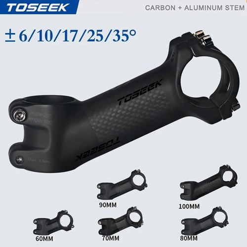 Carbon fiber mtb stem 17 - fiber,