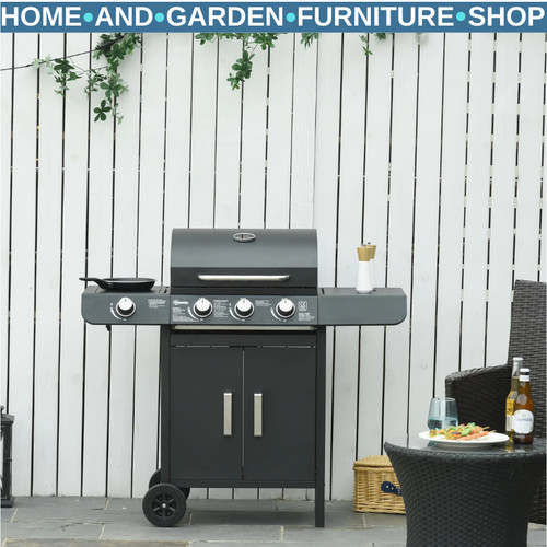 And gas barbecue - 1,
