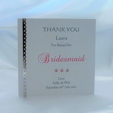 Personalised thank you for - personalised,