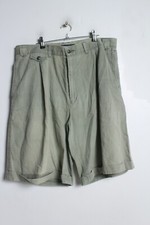 Cotton Traders Mens Vintage Chino Shorts - Faded Khaki - Size W42 (I36)