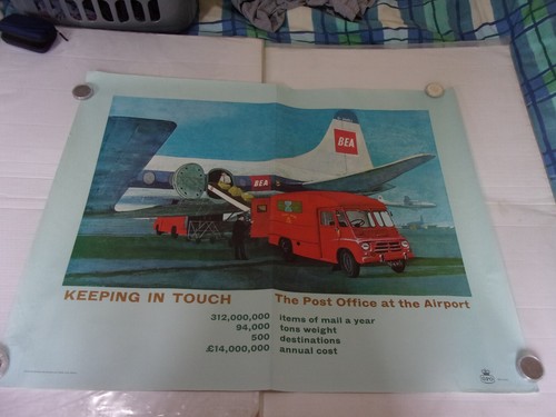 Original gpo posters 1960 s - posters, 1960's