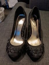 Debut Ladies Black Heeled