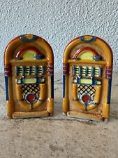 Wurlitzer 1015 Jukebox Style Salt and Pepper Shakers New in Box NOS