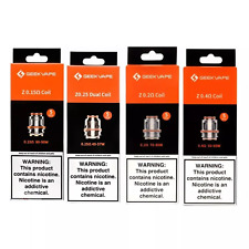 GeekVape ZEUS Z Series Coil 0.15Ω 0.2Ω 0.25Ω 0.4Ω 0.15Ω XM 0.4Ω XM - Pack of 5 U