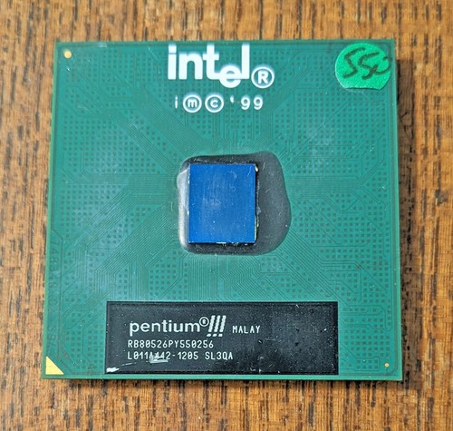 Intel pentium iii - iii, 550mhz