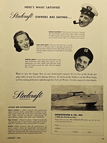 Steelcraft cruisers sedans - cruisers,