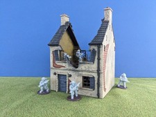 1/56 28mm/32mm Normandy style European house for WW2/WWII/D/Day/Historical