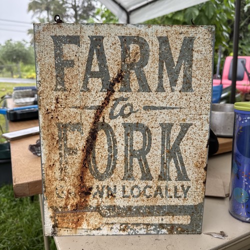 Vintage rustic farm fork - vintage,