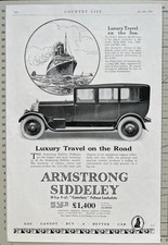 Armstrong Siddeley Cars - 1927