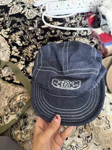 Dog denim cap - &,