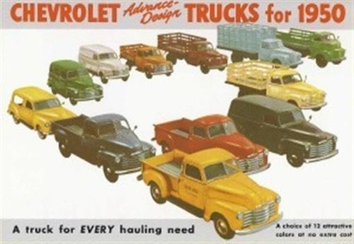 Chevrolet 1950 truck - chevrolet,