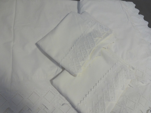 Debenhams white double duvet