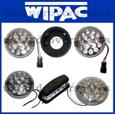 LAND ROVER DEFENDER 90 &110 CLEAR LED FOG LIGHT, REVERSE LIGHT UPGRADES WIPAC