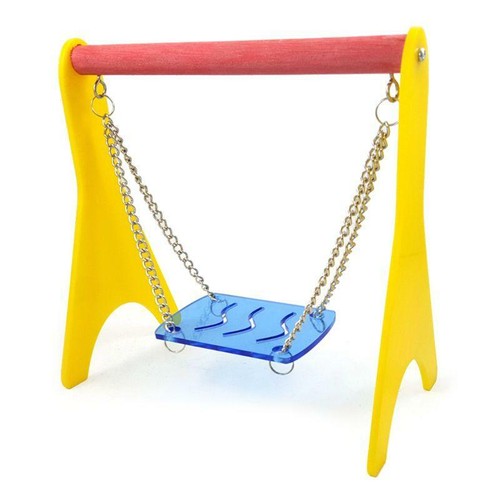 Bird cage perch swing - bird, toy