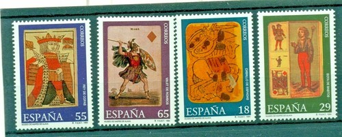 Spanish stamps 1994 playing - stamps,