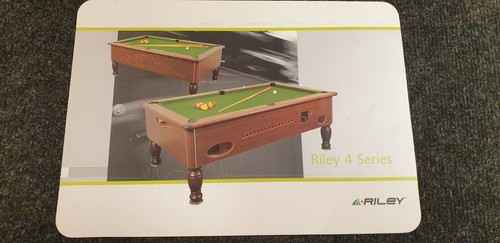 Riley series pool table - series,