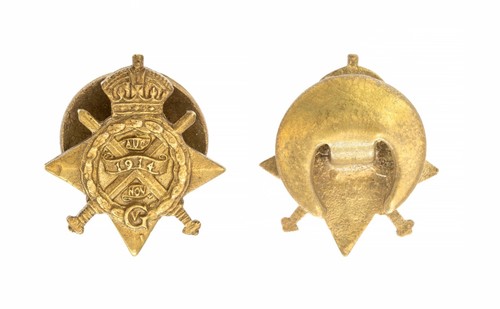 1914 mons star medal - mons,