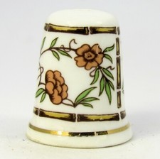 THIMBLE COLLECTORS CLUB, BAMBOO BY HAMMERSLEY, ENGLAND (TM089)