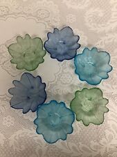 Vintage Afibel Bowls Blues and