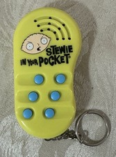 Family Guy - Stewie In Your Pocket Talking Keychain - 6 Classic Phrases - 2005