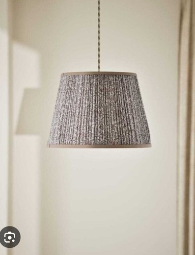 Paisley pleated lamp - pleated, shade