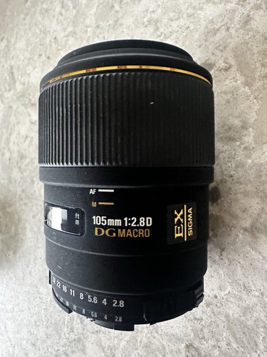Sigma 105mm dg macro ex - sigma, 1:2.8