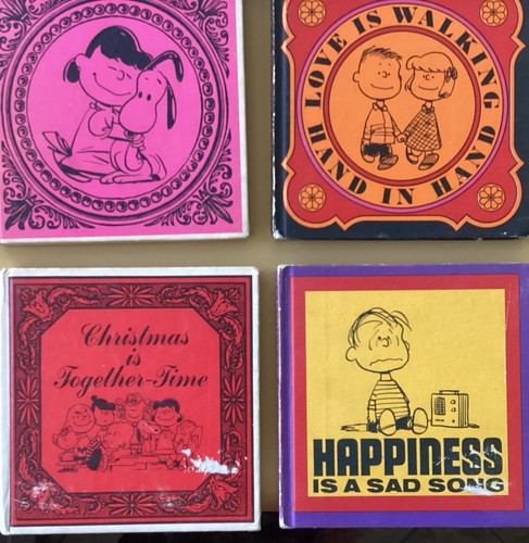 Vtg peanuts mini - vtg, hardcover