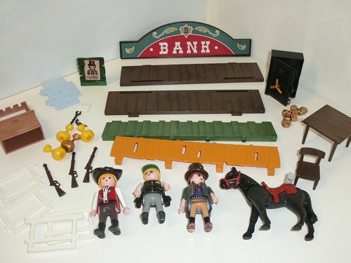 Playmobil 70012 cowboy - bank,
