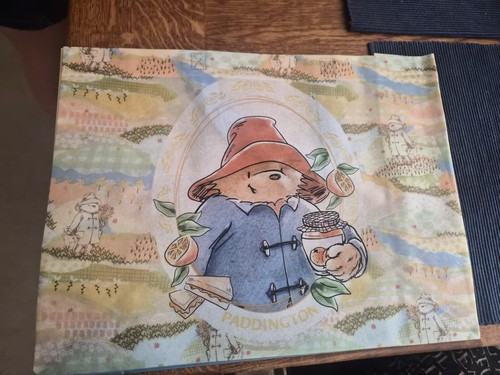 Paddington bear blue duffel - bear,