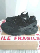 2014 Air Huarache triple Black supreme Comfort Classy Colourway UK11????rare