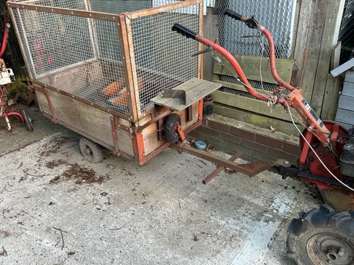 Merry tiller trailer only - tiller,