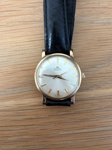 Vintage 10ct gold filled omega - gold,
