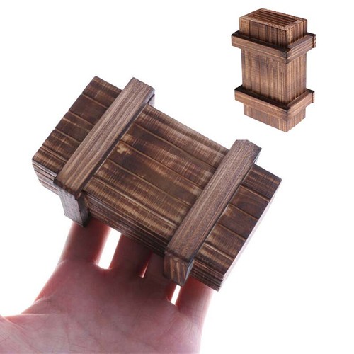 Gift box secret - gift, wooden