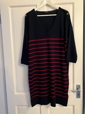 Ladies Jaeger Striped Navy &